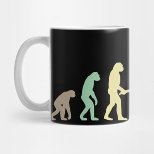 Retro Basketball Evolution Gift For Basketball Players Mug